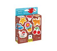 Banana Panda My First Puzzle - Happy Pairs 19 Colourful 2-Piece Puzzles for To