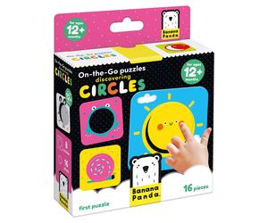 Banana Panda On-the-Go Puzzle Discovering Circles 12m+