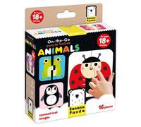 Banana Panda Puzzle On-the-Go met metà animali 18m+