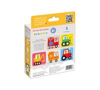 Banana Panda Puzzle with Vehicles for Kids 20 pieces 2+