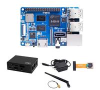 Banana Pi BPI-M2 Berry Single Board Computer, Allwinner A40i Quad-Core Cortex-A7, 1GB DDR3, HDMI, USB 2.0 (Board + Power + Case+ Antenna)