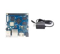 Banana Pi BPI-M2+ Single Board Computer, Allwinner H3 Quad-Core 1.2GHz Cortex-A7, 1GB DDR3, 8GB eMMC, HDMI, Gigabit Ethernet (scheda + Power)