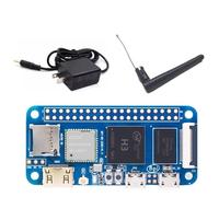 Banana Pi BPI-M2 Zero Single Board Computer, Allwinner H3 Quad-Core Cortex-A7, 512MB DDR3, Mini HDMI, CSI, compatibile con Raspberry Pi 3, 65 x 30 mm (Board + Power + Antenna)