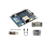 Banana Pi BPI-P2 Zero Allwinner H3 Single Board Computer con Quad-Core Cortex-A7 CPU Mali400MP2 GPU Onboard 512MB DDR 3 SDRAM 8GB eMMC 100M LAN per IoT Sviluppo Supporto Android Linux