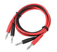 Banana Plug Cavi Alimentatore Banana Cable Banane Crocodile 4mm adatto perCasse Acustiche, Test Rosso Nero P1041 2pcs Da Spina A