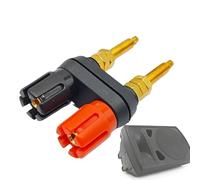 Banana Speaker Plugs - Gold Plated Tip Quick Connect Speaker Banana Plugs | Spring Loaded Jack Terminals, Joint Copper Pin Connector For Audio Stereo