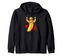 Banana Super Hero Felpa con Cappuccio