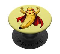 Banana Super Hero PopSockets PopGrip Adesivo