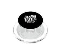 Banana Tester Divertente Amante della Frutta PopSockets PopGrip per MagSafe