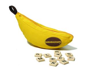 Bananagrams Parola Gioco Età 7+ 2-6 Giocatori 15 Minuti Giocare Tempo, Giallo