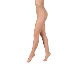 BANANALU 15 Den collant morbidi senza dita trasparenti Open Toe, XL
