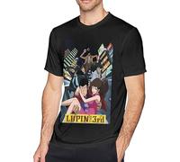 BANANATRIP Lupin The Third Mens Black T-Shirt L