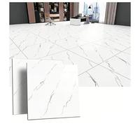 Bananaww 2 Piastrelle Pavimento in PVC Autoadesivo Effetto Piastrelle - Impermeabile Resistente all'Usura Piastrelle Adesive per Cucina E Bagno, Soggiorno, 95x95 Cm