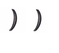 Banane francesi - 2 clip di banana senza sforzo per sottile | Comodo per far funzionare la spugna dei capelli della banana | Pettine per fermagli per capelli