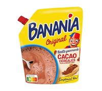Banania Cioccolato Polvere, 400 g, Gusto intenso per le vostre bevande calde e dessert, ideale per uno spuntino gourmet, pratico formato, 4 pezzi