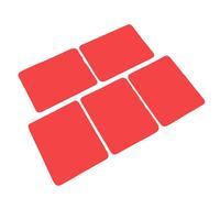 banapoy 6 Cuscinetti Adesivi Biadesivi per Dash Cam, Cuscinetti Adesivi Resistenti Al Calore Quadrati, Nastro Adesivo per Supporto Telefono per Supporto per Dash Cam Sul Parabrezza (61 mm*78 mm)