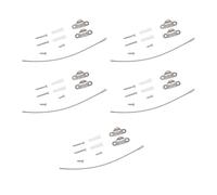 banapoy Anco di Mobili da 5 Pacchetti, Cinghie Ancore di Ancore di Libreria Anti -punta per la Prova del Bambino, Sicurezza Dai Mobili Che Cadono, per Mobile, Libreria, Cassettiera