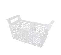 banapoy Contenitori Organizer per Congelatore a Pozzetto, Contenitori Organizer Espandibili per Congelatore Cestelli Portaoggetti in Filo Metallico con Maniglia, Organizzazione (L