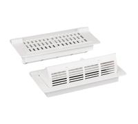 banapoy Deflettore Ventilazione Copertura Ventilazione Pavimento 4X10" (WHITE)