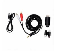 banapoy Estrattore Audio ARC, Convertitore da ARC a AV da 192 KHz e AUX da 3,5 Mm, Convertitore da Ad AV Supporta PCM e LPCM, per TV HD con Interfaccia