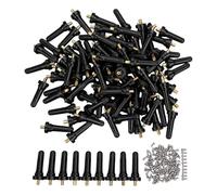 banapoy Kit Stelo Valvola Sensore Pressione Pneumatici da 100 Pezzi, Kit Stelo Valvola Sensore Pressione Pneumatici a Scatto in Gomma, per G5 2007-2010, G6 2008-2010, G8 2008-2009