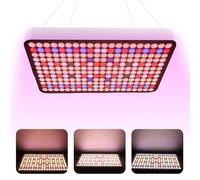 banapoy Luci Piante, Lampada LED per Coltivazione Piante a Sospensione a Spettro Completo 90W con Interruttore Veg Bloom LED SMD per Interno Piantine Fiore Verdura Germoglio (Spina europea)