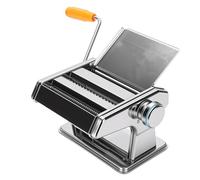 banapoy Macchina per Pasta Manuale, Macchina per Tagliatelle Manuale Regolabile Multifunzionale con Rulli e Taglierina, per Pasta a Manovella per Spaghetti, Pelle per Gnocchi