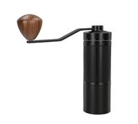 banapoy Mini macinacaffè Manuale, macinacaffè Conico a Manovella con 49 Impostazioni Regolabili Esterne, Portatile per la Produzione di Birra Fatta in Casa da Viaggio