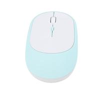 banapoy Mouse Wireless 2.4G, Mouse per Computer Dual Mode Ricaricabile Silenzioso, Regolabile 800 1200 1600 DPI per PC Portatile (GREEN)