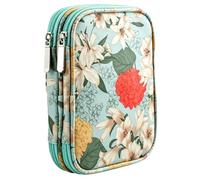banapoy per Uncinetti, Organizer per Uncinetti in Tessuto Oxford 600D a Doppio Strato, Borse da Viaggio per Uncinetto con Protezione Imbottita e Compatte 19x14x4 Cm per la Casa e il Viaggio (Borsa
