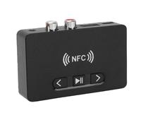 banapoy Ricevitore Audio Bluetooth con Ingresso AUX da 3,5 Mm | Accoppiamento Touch NFC, Interfaccia Integrata, Streaming Wireless Senza Interruzioni da Qualsiasi Dispositivo
