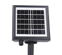 banapoy Scatola Batteria Solare per Luci a Stringa LED, 4 luminosità 8 modalità Lampeggiante IP65 Scatola Controllo per Luci a Stringa Solare Pannello Controllo per a