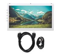 banapoy Schermo Portatile IPS 7 Pollici, Interfaccia Multimediale LCD HD 1024 X 600 Piccolo Display Monitor Estensore Touch Screen per Computer TV PC,Altoparlanti Doppi, Angolo 170°