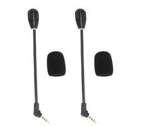 banapoy Sostituzione del Microfono Auricolare 2pcs per Cloud Flight, per Cloud Flight, Gaming Aurophiet Microfono Annullamento del Mic Boom, Jack da 3,5 Mm
