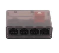 banapoy Splitter Ethernet da 1 a 4, Splitter di Rete Gigabit da 1000Mbps, per Cavo LAN a 4 Porte con Alimentazione USB Plug and Play Compatto Portatile Cat8 Compatibile per Viaggi in Ufficio a Casa