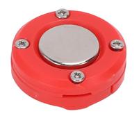 banapoy Supporto Magnetico per Microfono da Auto per Radio Mobile, Supporto per Appendere Microfono CB con Retro Adesivo per MH-67A8J, HYT SM16A1, QYT KT-8900 (rosso)