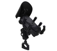 banapoy Supporto per Telefono per Moto con 8 Artigli, Wireless da 15 W, Ricarica Rapida USB e Tipo C, Antivibrazione, Viti di Sicurezza, Doppia Testa a Sfera per Manubrio