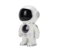 banapoy Sveglia Robot AI, Compagno di Desktop con ChatGPT | Controllo Vocale, Riduzione del Rumore con Doppio Microfono, Oltre 60 Lingue, Luce Notturna Gradevole per gli Occhi