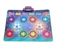 banapoy Tappetino da Ballo Giocattolo, Tappetino Ballo per 2 Giocatori, da Gioco per Passi Ritmici con Doppio Mixer Elettronico, Gioco Sfida per Doppio Utente per Natale