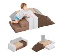 BanaSuper Blocchi di Schiuma per Arrampicata per Bambini, Attrezzatura da Gioco Morbida, Divanetto per Bambini, Divano in Schiuma per Bambini Piccoli, Blocchi di Schiuma per Arrampicarsi