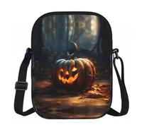 BANBADP Fall Pumpkin - Borsa a tracolla da donna, compatta, con tracolla regolabile, per viaggi e feste