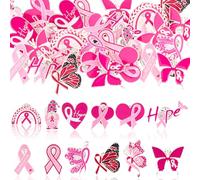 BANBAN 48 spille per la sensibilizzazione sul cancro al seno, con nastro rosa, regali per le donne, distintivi di speranza, decorazioni per beneficenza benessere pubblico raccolta fondi commemorativi