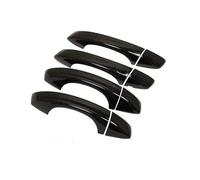 BANBE Adesivi per maniglie delle portiere finiture accessori esterni per auto colore nero lucido per Seat Leon MK3 3 5F 2013~2019 Antiscivolo(4Handle NO Keyhole)