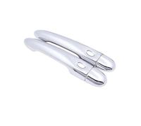 BANBE Copertura Maniglia Porta Laterale Cromata Per Renault Clio IV MK4 2012~2019 Adesivo Accessori Auto Catch 2013 2014 2015 2016 Antiscivolo(No Keyhole 2 Buttons)