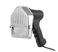 banborba Coltello shawarma elettrico da 120 W, taglierina per kebab turco commerciale, contiene 1 lama di diametro 12 cm, spessore di taglio da 0 a 10 mm, acciaio inossidabile
