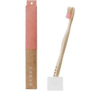 BANBU Spazzolino da Denti Medio in Bambù - Rosa