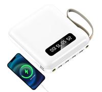 Banca Del Caricatore Portatile - Banca Di Potere Di Ricarica Ultra Sottile Da 5000 MAh, Banca Di Batteria Portatile Per Telefono Cellulare Con Display Digitale | Viaggi D'affari, Caricatore Per
