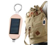 Banca Di Alimentazione Del Caricatore Solare - Caricatore Solare Impermeabile | Pacco Batteria Strobo Con 2 Porte Di Ricarica USB Per Telefoni | Tablet | Porta USB LED Incorporata Flashlight E Bu