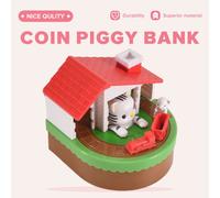 Banca Di Fattura Per Bambini Elettronica A Forma Di Casa Con Topo