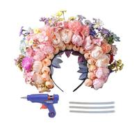 Banca di fiori, fasce per la testa di fiori per le donne Hoop per capelli a